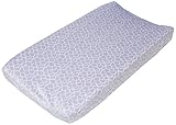 Just Born Animal Kingdom Changing Pad Cover Giraffe Print, Grey by Just Born