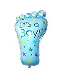 XL BABY BOY GIRL FOIL BALLOON FOR BABY SHOWER CHRISTENING NEWBORN BIRTHDAY PARTY BALLOONS (9. BOY FE