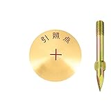 土地家屋調査士用_BS30P_真鍮製基準点鋲_30φ：【測量用品】：205-0205