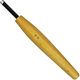 伝匠 細工刀 (カービング刀) 浅丸 6mm 安来鋼青紙2号使用