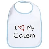 CafePress - I Love My Cousin - Bib by CafePress