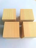 ひのき　サイコロ　４．５ｃｍ角４個セット（ＣＵＢＥ４５）　