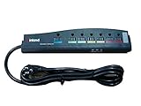 ProHT 7 Outlet Surge Protector（03404）-6 Extension Cord for Computer Equipment Home Electronics Telep