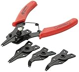 パフォーマンスツールPieceスナップリングプライヤーセット 5pc Snap Ring Plier Set W1159