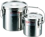 [N-5007372]スギコ　モリブデンステンレスタンク　蓋付　　２１０×２１０　７Ｌ　吊付 MST21