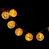 イルミネーションライト ハロウィン Timsa LED装飾ライト カボチャ 鬼の顔柄 ランタン LED 飾り ライト LEDストリングライト 室外 お庭など対応 バレンタインデー パーティー クリスマ