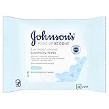 Johnson's Face Care Makeup Be Gone Moisturising Wipes (25 per pack) ジョンソンの顔ケアメイクアップがなくなって保湿ワイプ（パックあたり25 ）