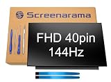 SCREENARAMA BOE NE156FHM-NX3 V18.0 40pin 144Hz FHD 1920x1080 IPS LCD LEDディスプレイ用 ツールとテープ付き