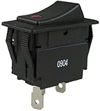 Gardner Bender GSW-49 Rocker Switch Lighted, 10A 277VAC, Single Pull Single Throw, Red [並行輸入品]