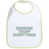 CafePress Dragons Trump Everything Bib - Standard Kiwi by CafePress
