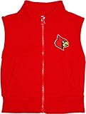 クリエイティブニットウェアUniversity of Louisville Cardinals新生児赤ちゃんPolar Fleece Vest カラー: レッド
