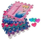 Disney Princess Soft Foam Hopscotch Play Mat by Disney [並行輸入品]