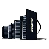 ソーラーチャージャー MIGHTY 60W SUNPOWER製ソーラーパネル ソーラー充電器 非常用 防災グッズ 停電対策 9面折りたたみ型 防水撥水加工 スマホ タブレット モバイルバッテリーなど幅広く充電対応 急速充電 マイティ