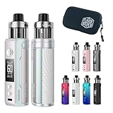 【S2】 VOOPOO DRAG S2 ドラッグ S2 FlavorKitchenオリジナルポーチセット/VAPE 電子タバコ スターターセット (Colorful Silver)