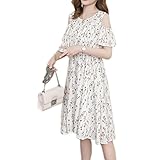 マタニティ ロング ワンピース シフォン 授乳服 授乳口付き 胸のフリルが超かわいい グレー 気質 清新である 学院の風