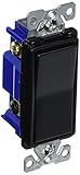 Eaton 7504BK 15 Amp 4-Way Rocker Decorator Switch, Black [並行輸入品]