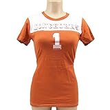 Texas Longhorns公式NCAA Medium ( SZ。6 – 8 ) Football Slubシャツby Glitterギア