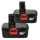 Enegitech 2 Pack Battery For Craftsman C3 19.2V XCP 3.0Ah High Capacity 11375 11045 Cordless Power T