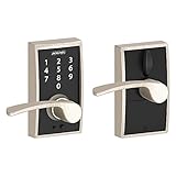 Schlage Touch Century Lock with Merano Lever (Satin Nickel) FE695 CEN 619 MER by Schlage Lock Compan