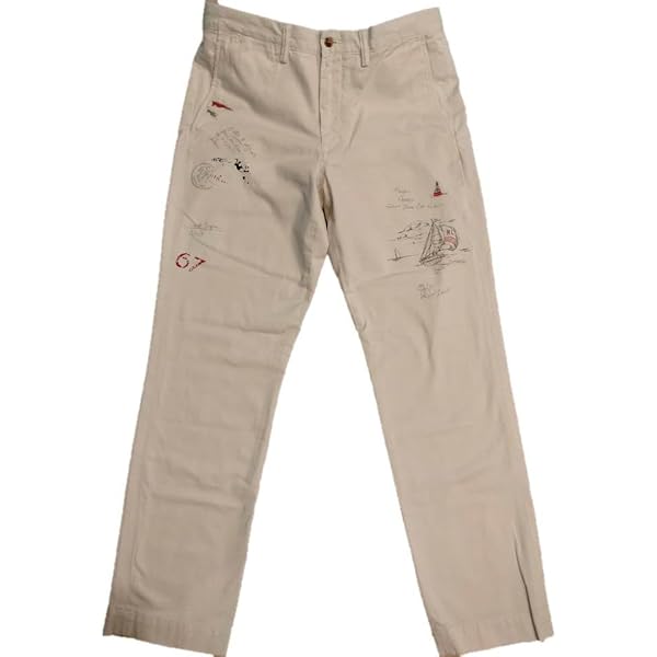 Amazon.co.jp: ポロ ラルフローレン チノパン パンツ ネイビー 紺 Polo