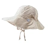 アイプレイ ベビー 帽子 サンハット Brim Sun Protection Hat 日よけハット 無地 (サイズ：9-18m、カラー：Khaki） iplay [並行輸入品]