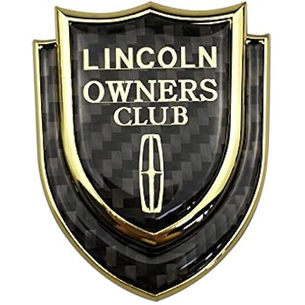 Amazon Hgyyio 車の装飾後部幹のエンブレムデカール金属サイドシールドステッカー Navigator 2 Mkx Mkz Mkc Mkt Mks Town Diecast Color Name Gold ステッカー デカール 車 バイク