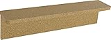 壁掛け棚 エルシェルフ2 抽象柄・マッド系シリーズ 石膏ボード専用取り付け金具付き 幅60cmX奥行13cm(コルクスタイル)