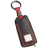 【smasol】スズキ エンジンスターター キーカバー エンスタケース ジムニー リモートスタート スペーシア ハスラー アルト エンジンスターター キーケース (エンスタ、黒 / 2ボタン)