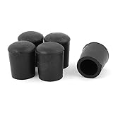 uxcell 家具足パッド 継ぐ脚ワッシャ 滑り止め フートカバープロテクター 直径22mm 5個入り