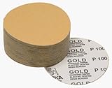 Mirka 23-388-120 5' 120 Grit No-Hole Adhesive Sanding Discs - 100 Pack [並行輸入品]