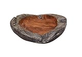 Benzara 59218 Teak Medium Bowl