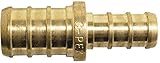 カップリングPex 1 / 2in真鍮50pk