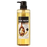 ヘアレシピ シャンプー アーモンドオイル&バニラ スムースレシピ ポンプ 530mL