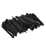 Newtion 50pcs 8コンセント 灌漑 散水用具 ガーデニング 芝生 庭園 温室 360°調整可能 ドリッパー (50本)