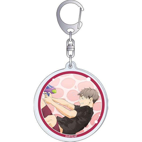 ハイキュー ハイドリ 2周年 アクリルキーホルダー 及川徹 ☆JUMP SHOP原作商品情報☆ 『ハイキュー!!』 及川の「全員倒す