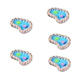 SONONIA 全7タイプ ミニチュア　フェアリー　ガーデン　マイクロ　風景　盆栽　ポット　装飾　可愛い - フット型