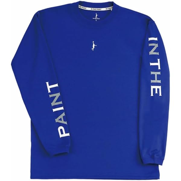 Amazon.co.jp: In the Paint Basketball Long Sleeve T-Shirt