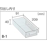 TRUSCO(トラスコ) バンラックケースB型 3列8段 B-38
