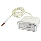 uxcell 温度コントローラ 温度調節器　86cmワイヤー長さ　電気オーブン 　温水器　20-80C