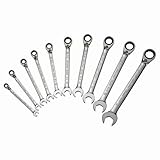 DeWalt DWMT72169 Reversible Ratcheting Wrench Set (10 Piece) [並行輸入品]