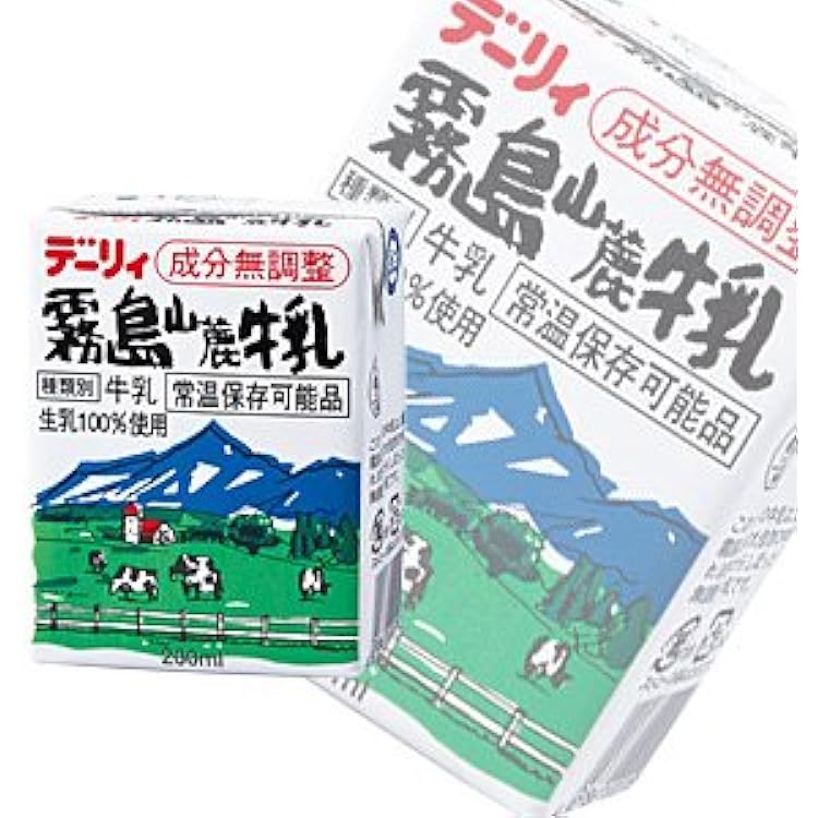 Amazon.co.jp: 森永乳業 森永牛乳(プリズマ容器) 200ml紙パック×24本入