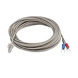 uxcell　熱電対　プラスチック　E/Kタイプ　6mmネジ径　5M　1個入り