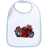 CafePress Hayabusa Red Bike Bib - Standard Sky Blue by CafePress