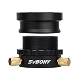 SVBONY 望遠鏡アダプター 望遠鏡マウントアダプター M42X0.75 1.25インチ接眼レンズアダプター 撮影アクセサリー