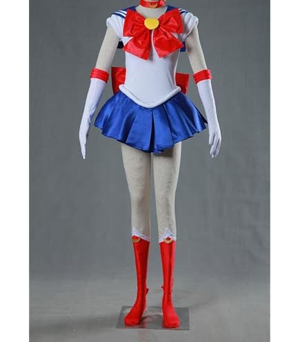 Amazon.co.jp: コスプレ衣装セーラーヴィーナスオレンジワンピース