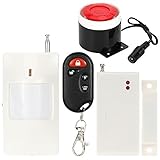 Docooler? KS-SF05R-A Wireless Home Security Alarm System Kit with Door Sensor & 110dB Outdoor Siren 