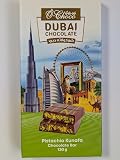 ドバイ発 濃厚ドバイ リッチ チョコレート1 個 MADE IN DUBAI RICH CHOCOLATE 1 pies (130g, 「ピスタチオクナファーミルクチョコレート」)
