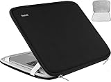 ノートパソコンケース、保護用コンピュータースリーブキャリーバッグ 13インチのMacBook Air M2/A2681 M1/A2337、MacBook Pro M2/A2686 M1/A2338/ 12.9インチ iPad Pro 第6世代/5/4/第3世代、ブラック