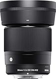 シグマ(Sigma) レンズ 30mm F1.4 DC DN Canon キヤノン EF-Mマウント 単焦点 標準 APS-C ミラーレス用 Contemporary