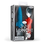 Fred and Friends 3 – 2 - 1ランチAssorted Kids Rocket Utensils